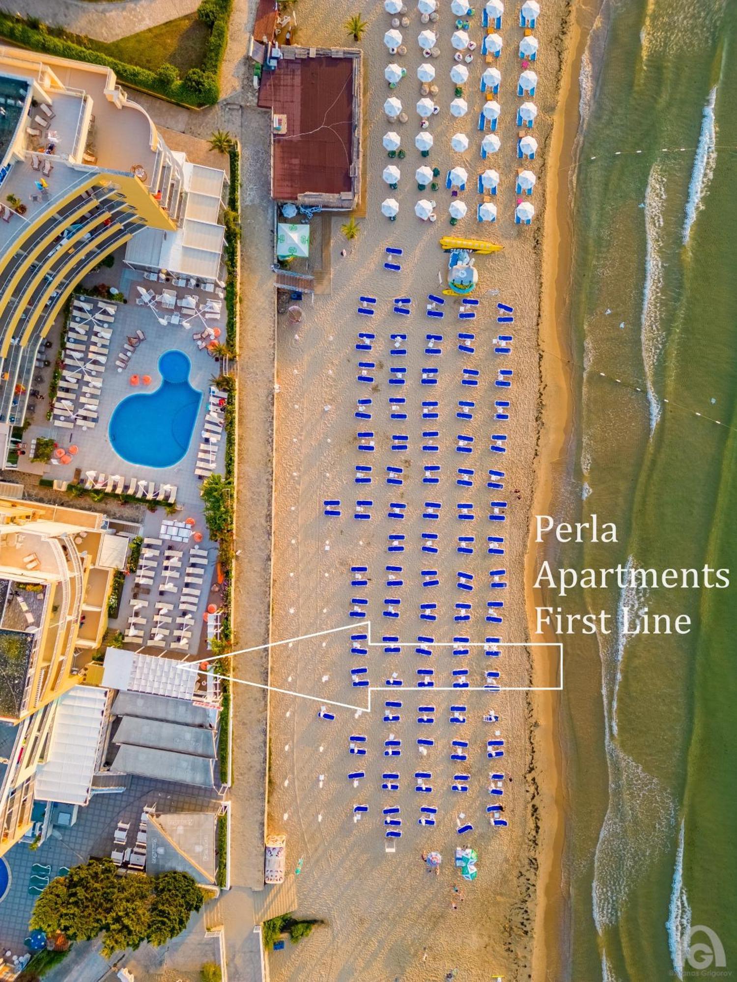 Perla Apartments First Line Несебр Экстерьер фото